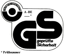 Abbildung: GS-Prfzeichen