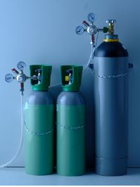 Abb. 3 Entleeren und Bereithalten von Druckgasflaschen