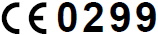 Abb. 1 Beispiel fr eine CE-Kennzeichnung mit vierstelliger Nummer der notifizierten Stelle