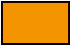 Orangefarbene Tafel